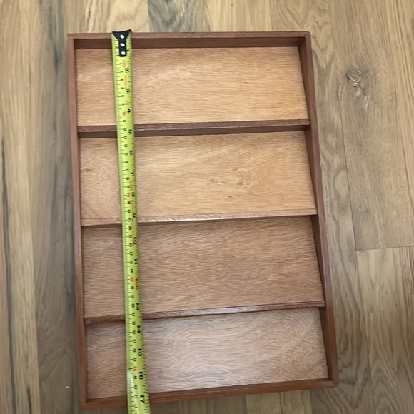 Williams Sonoma Mahogany Spice Rack drawer Organizer - Picture 5 of 7